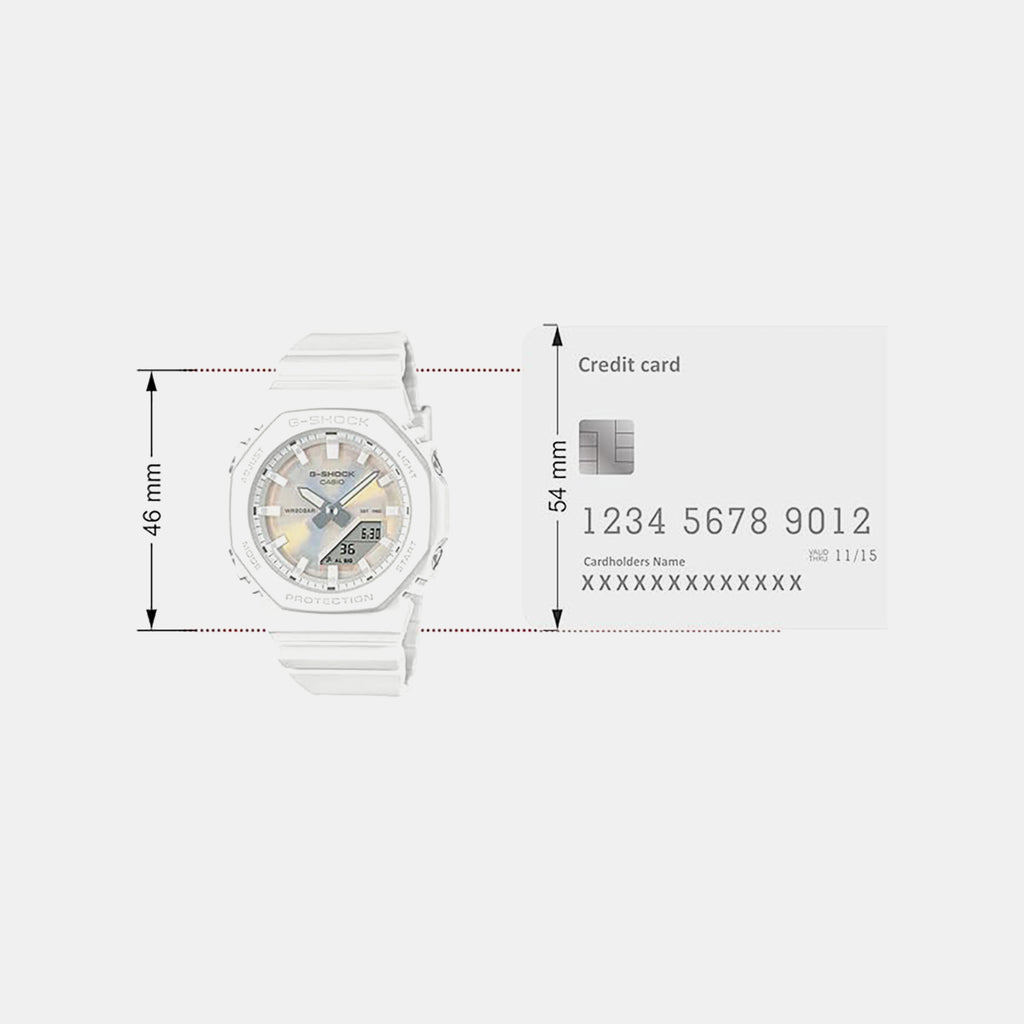 G-Shock Women Quartz Multicolour Dial Analog-Digital Resin Watch G1740