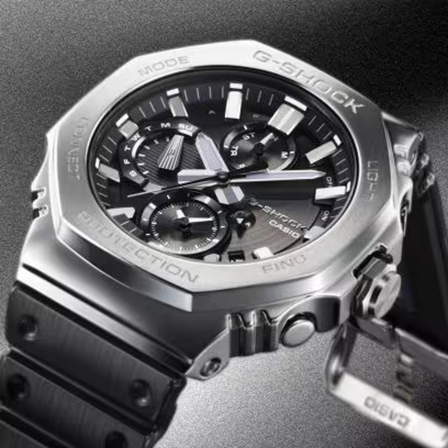 G-Shock Men Quartz Black Dial Chronograph Resin Watch G1742