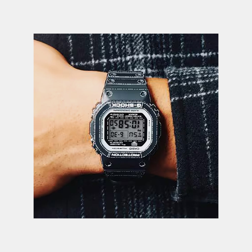 Men Quartz Black Dial Digital Resin Watch G1746