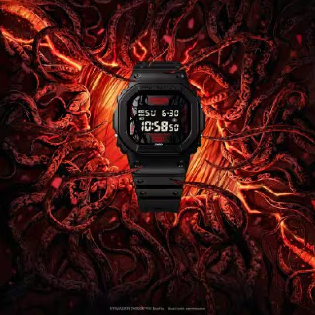 G-Shock Men Quartz Black Dial Digital Resin Watch G1747