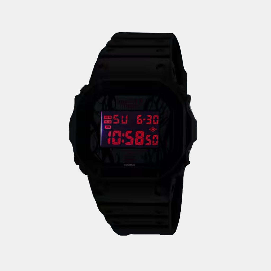 G-Shock Men Quartz Black Dial Digital Resin Watch G1747