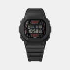 G-Shock Men Quartz Black Dial Digital Resin Watch G1747