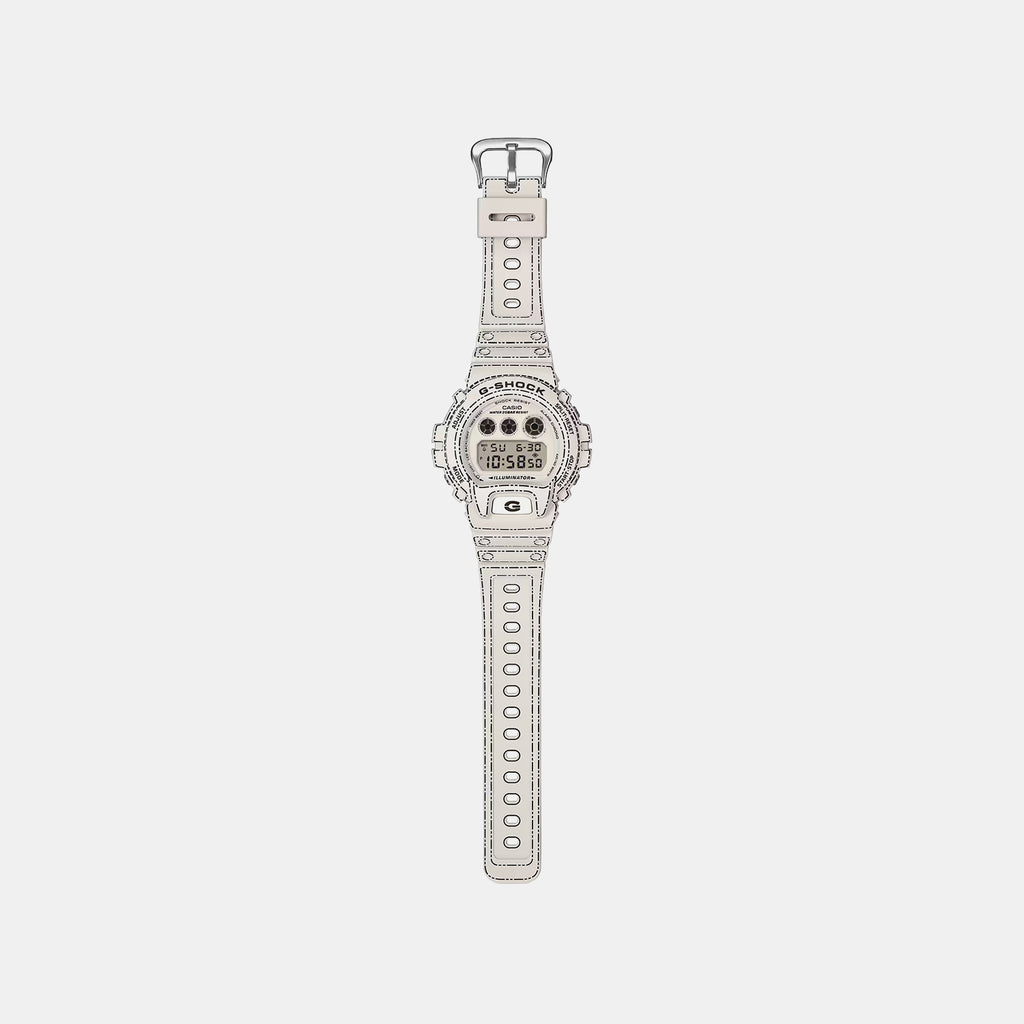 G-Shock Men Quartz White Dial Digital Resin Watch G1748
