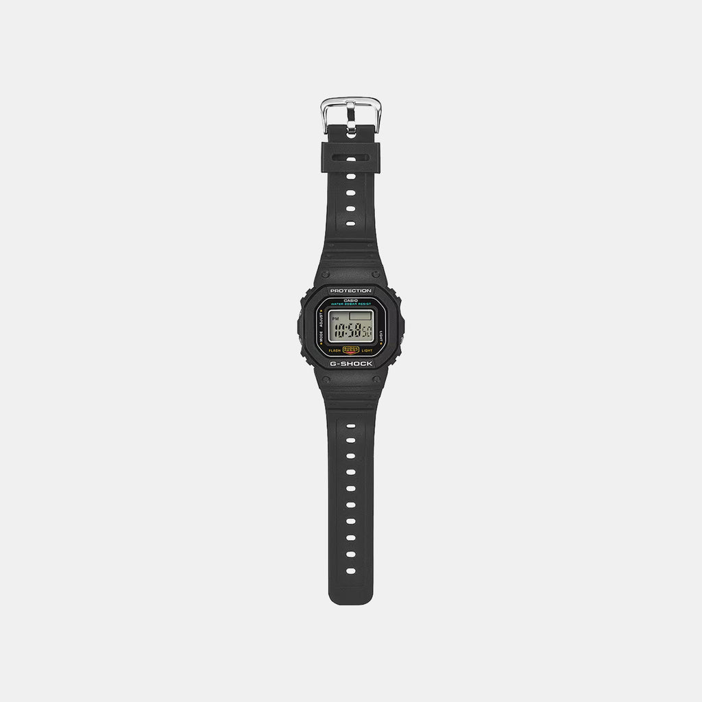 Unisex Quartz Black Dial Digital Resin Watch G1749