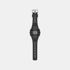 Unisex Quartz Black Dial Digital Resin Watch G1749