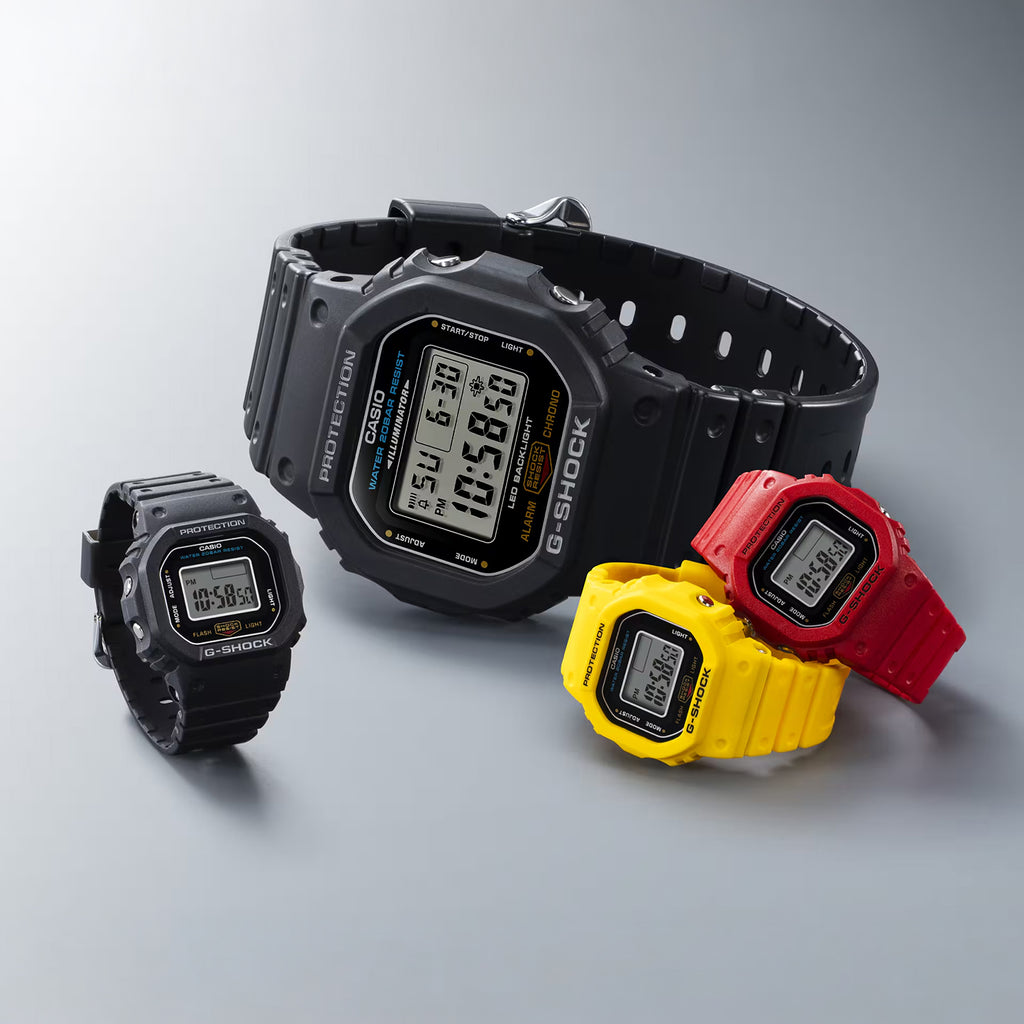 Unisex Quartz Black Dial Digital Resin Watch G1749