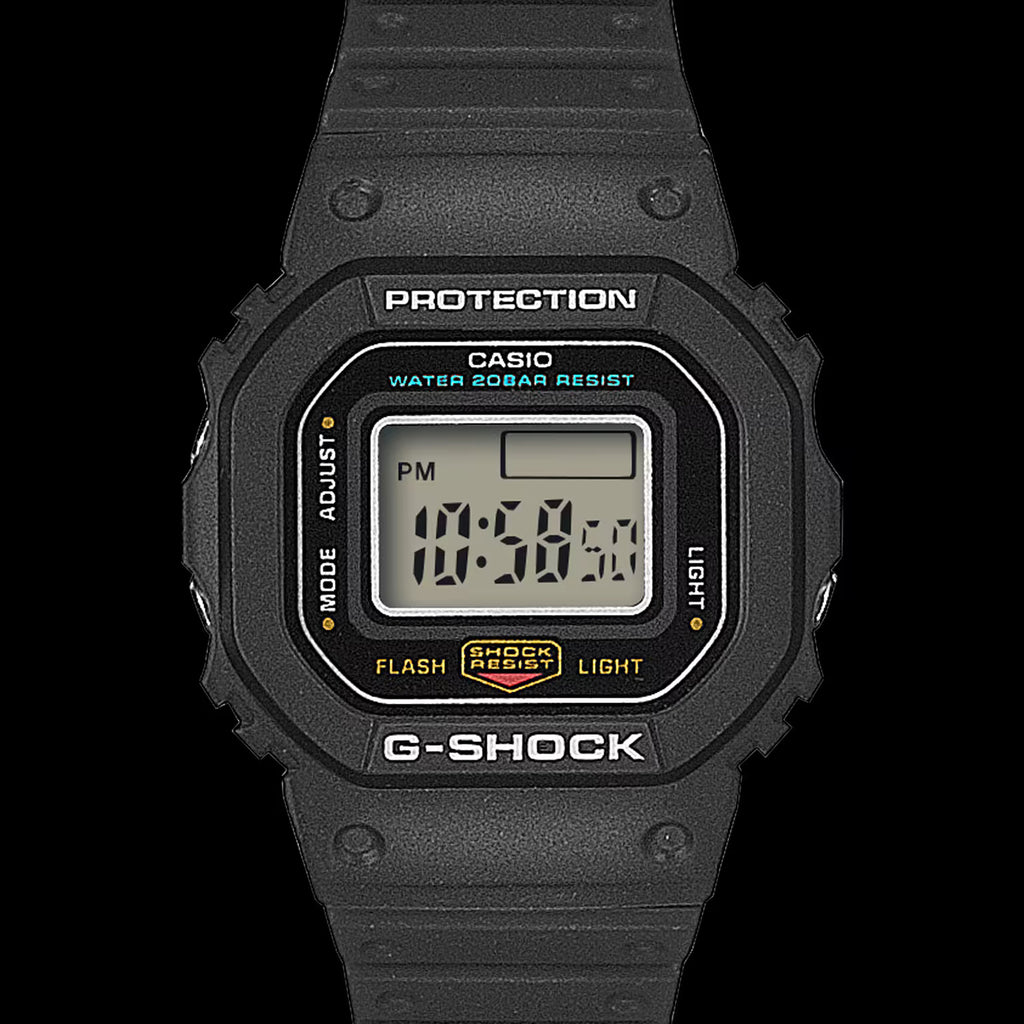 Unisex Quartz Black Dial Digital Resin Watch G1749