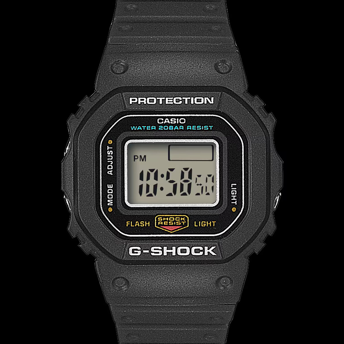 G-Shock Unisex Quartz Black Dial Digital Resin Watch G1749