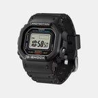 Unisex Quartz Black Dial Digital Resin Watch G1749