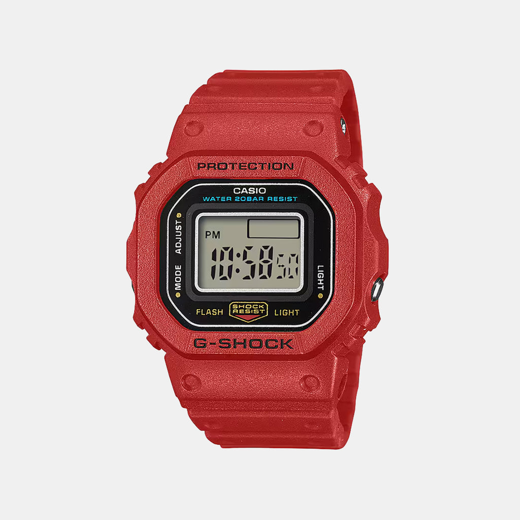 G-Shock Unisex Quartz Red  Dial Digital Resin Watch G1750
