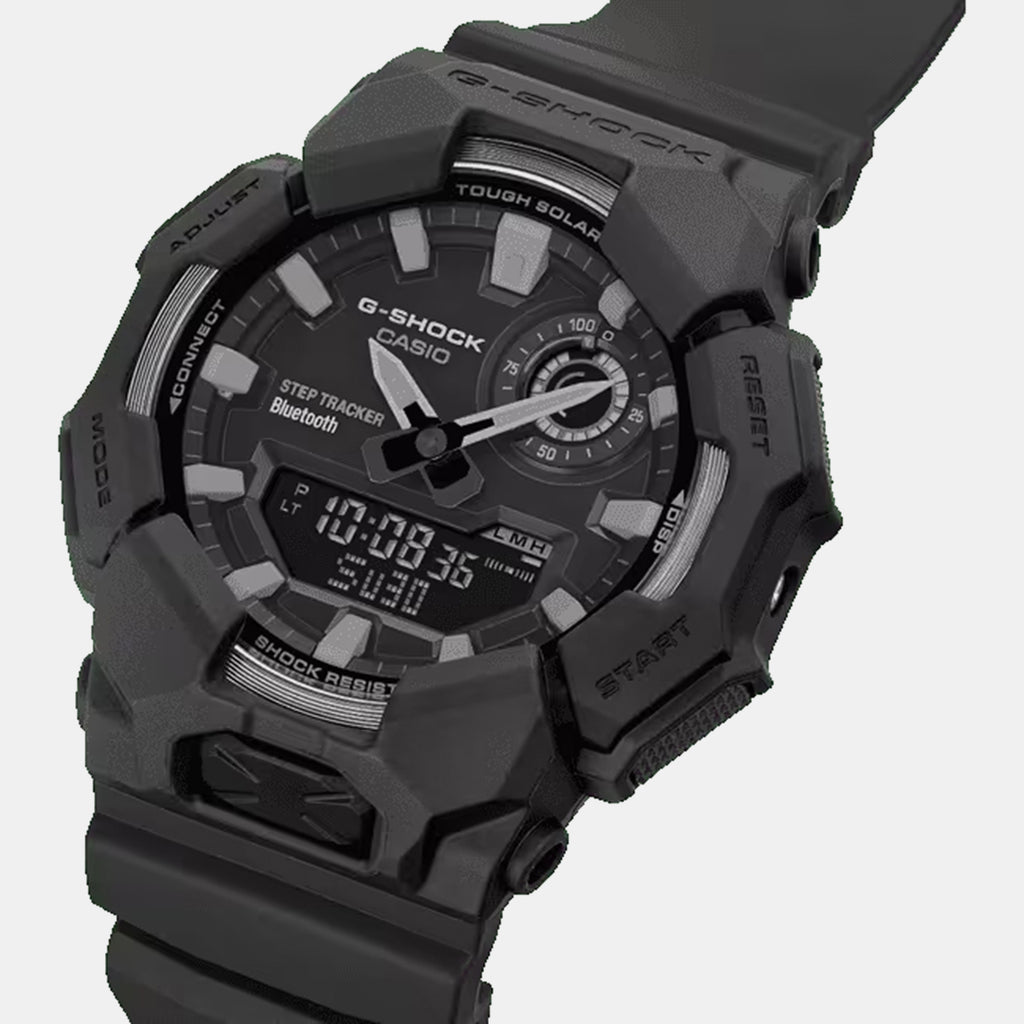 G-shock Men Solar Black Dial Analog-Digital Resin Watch G1754