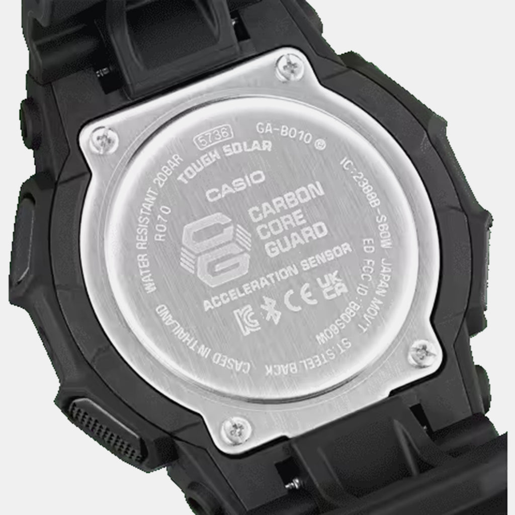 G-shock Men Solar Black Dial Analog-Digital Resin Watch G1754