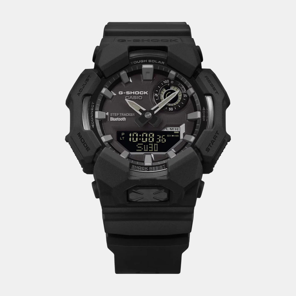 G-shock Men Solar Black Dial Analog-Digital Resin Watch G1754