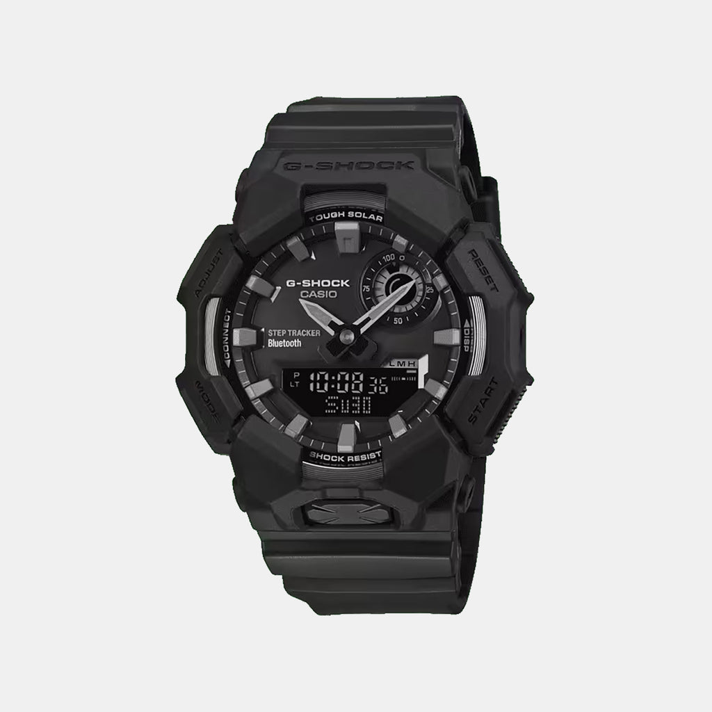 G-shock Men Solar Black Dial Analog-Digital Resin Watch G1754