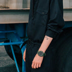 G-shock Men Solar Black Dial Analog-Digital Resin Watch G1756