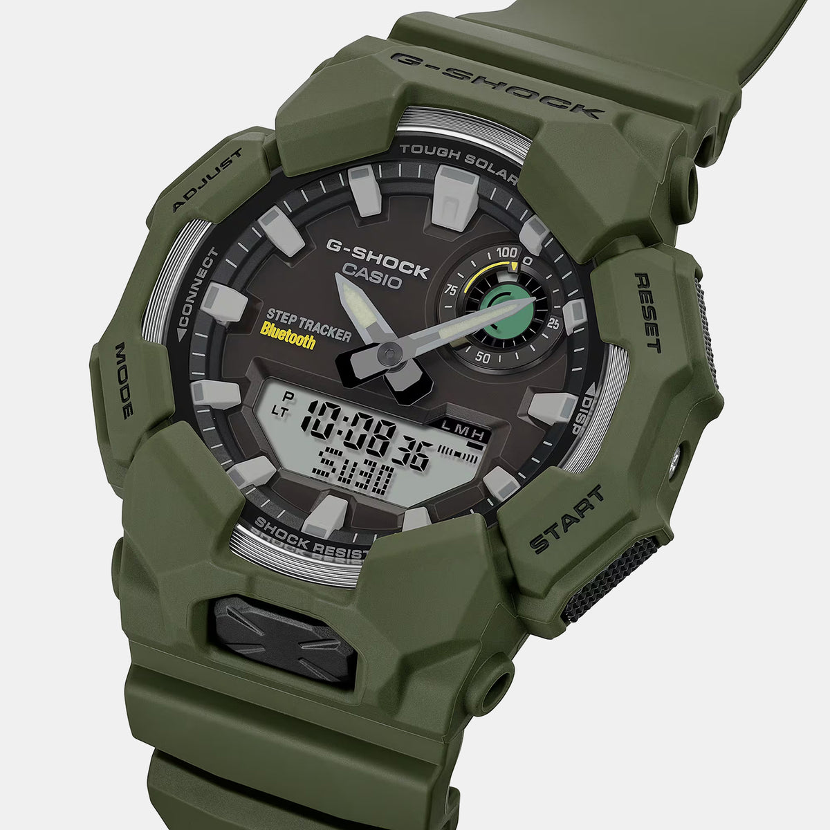 G-Shock Men Solar Black Dial Analog-Digital Resin Watch G1756