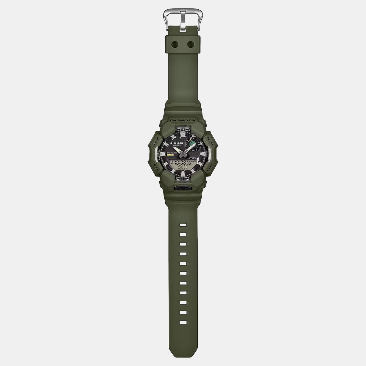 G-Shock Men Solar Black Dial Analog-Digital Resin Watch G1756