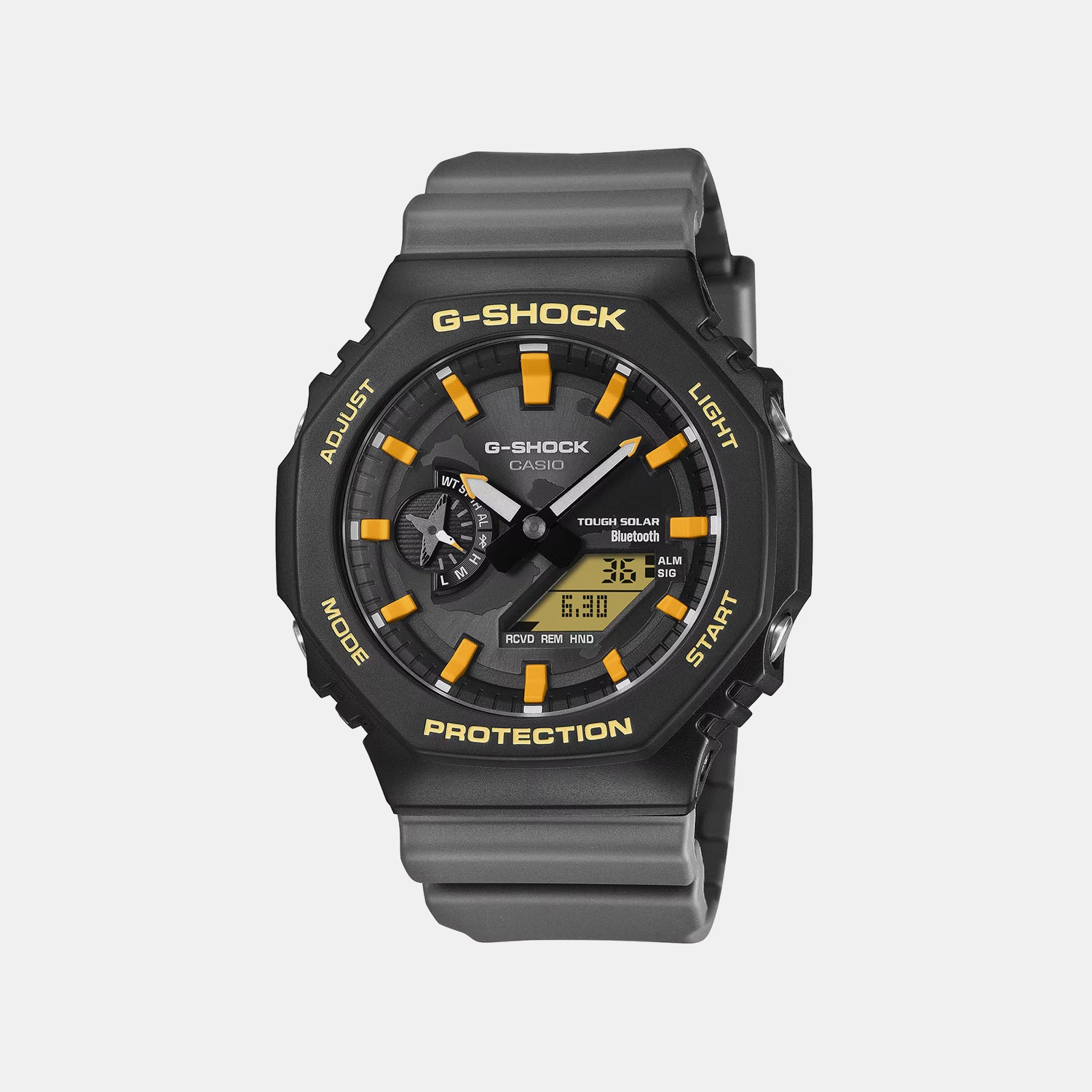 G-Shock Men Solar Black Dial Analog-Digital Resin Watch G1757