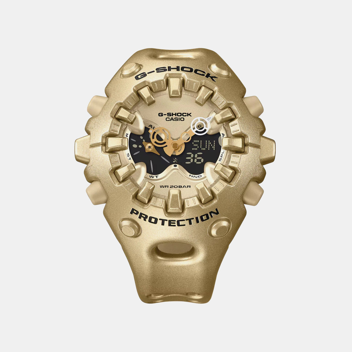 G-Shock Men Quartz Green Dial Analog-Digital Resin Watch G1759