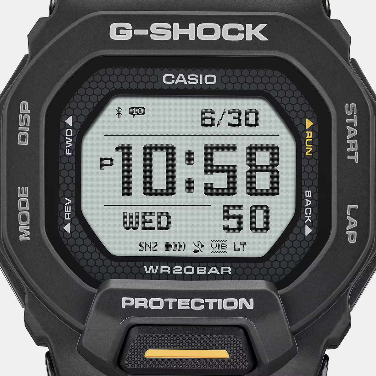 G-Shock Men Quartz Black Dial Digital Resin Watch G1760