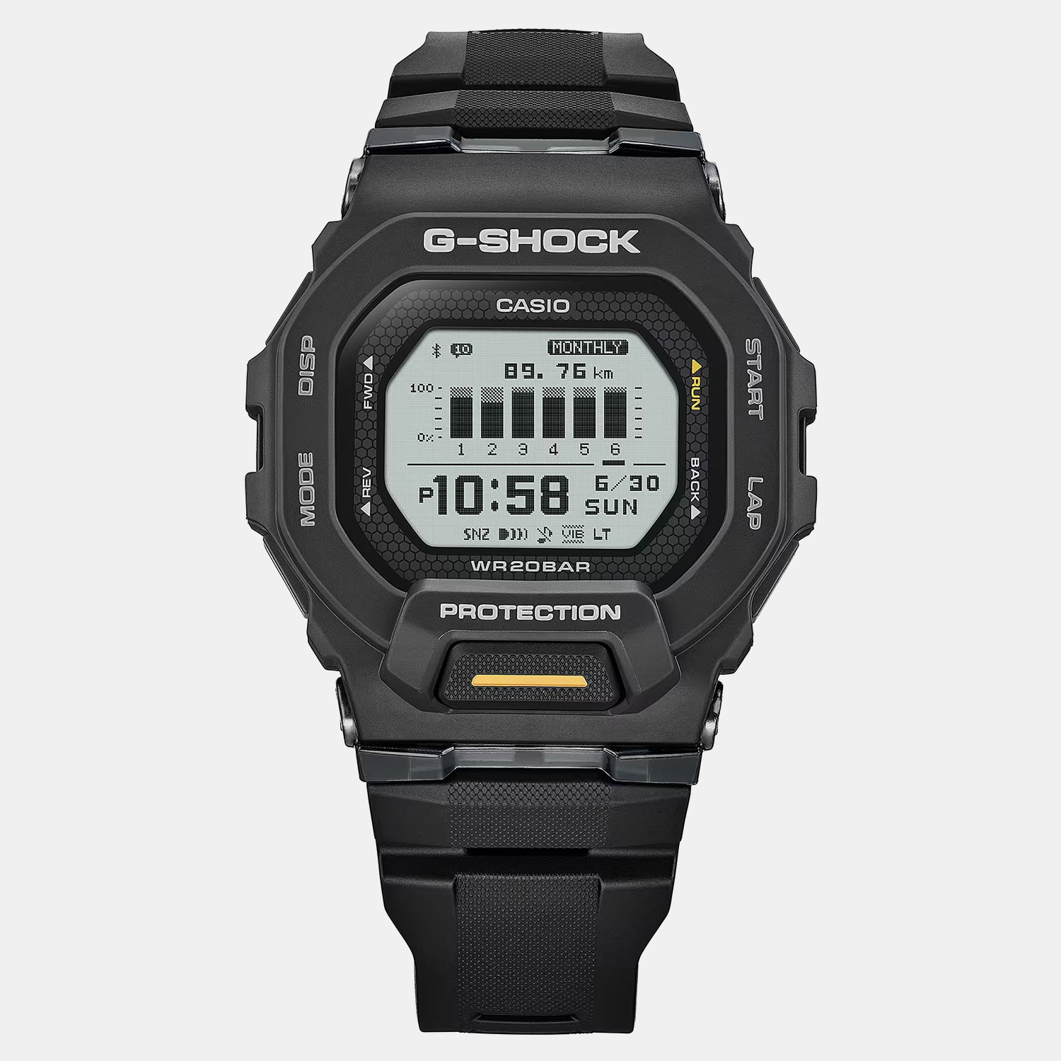 G-shock Men Quartz Black Dial Digital Resin Watch G1760