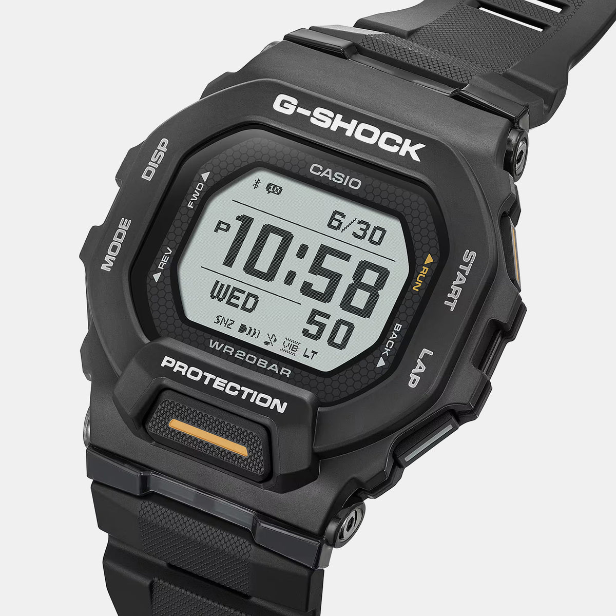 G-Shock Men Quartz Black Dial Digital Resin Watch G1760