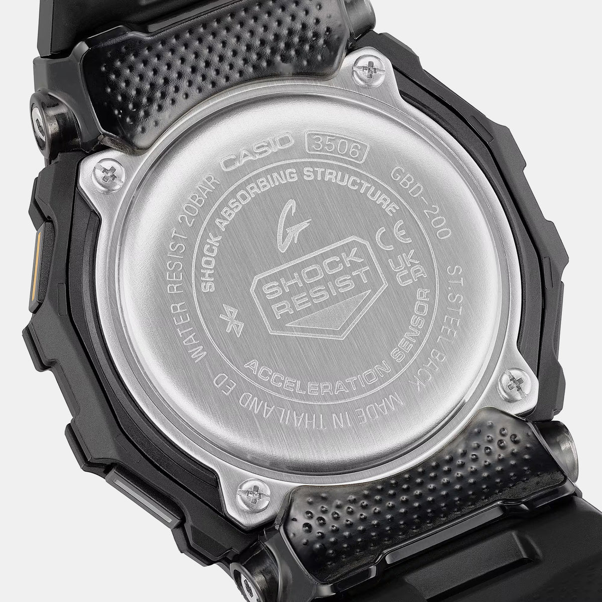G-Shock Men Quartz Black Dial Digital Resin Watch G1760