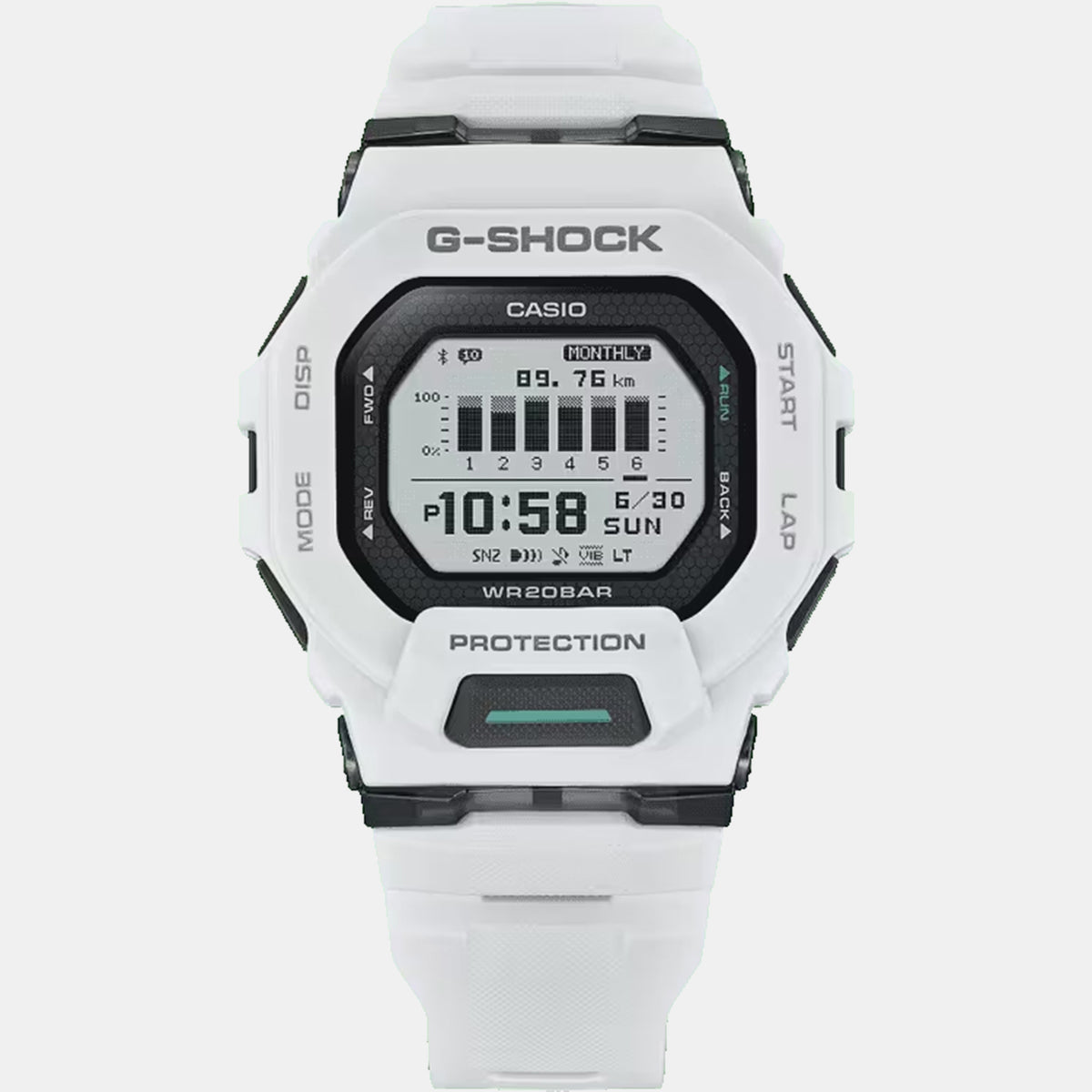 G-Shock Men Quartz Transparent Dial Digital Resin Watch G1761