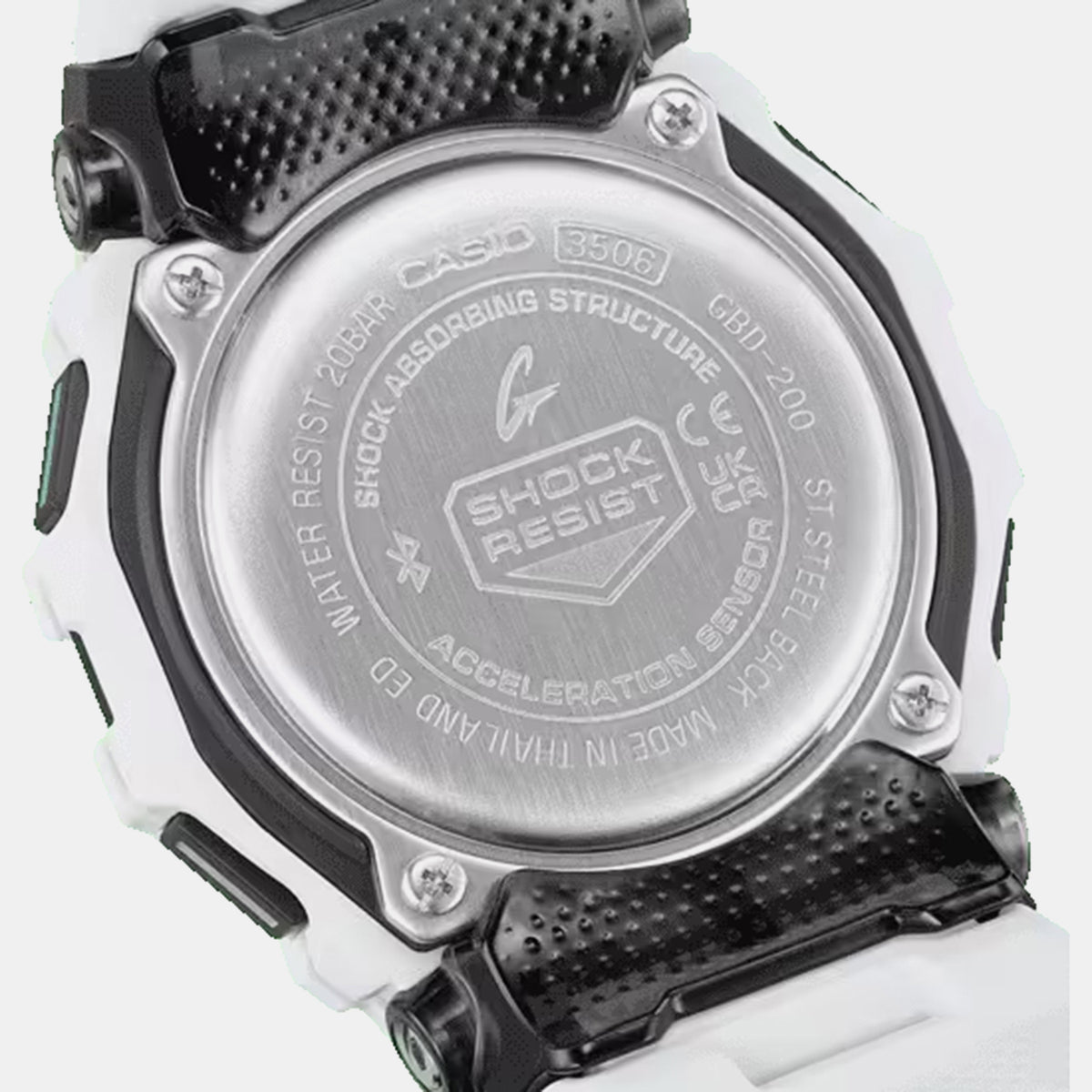 G-Shock Men Quartz Transparent Dial Digital Resin Watch G1761