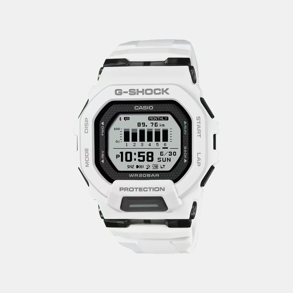 G-Shock Men Quartz Transparent Dial Digital Resin Watch G1761