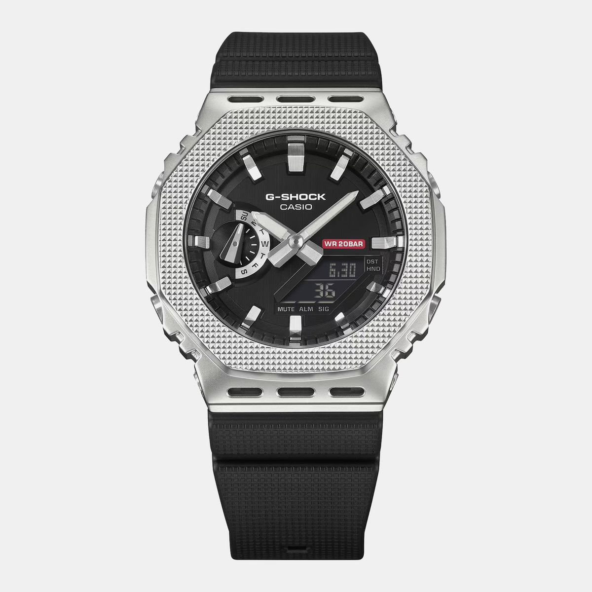 G-Shock Men Quartz Black Dial Analog-Digital Resin Watch G1763