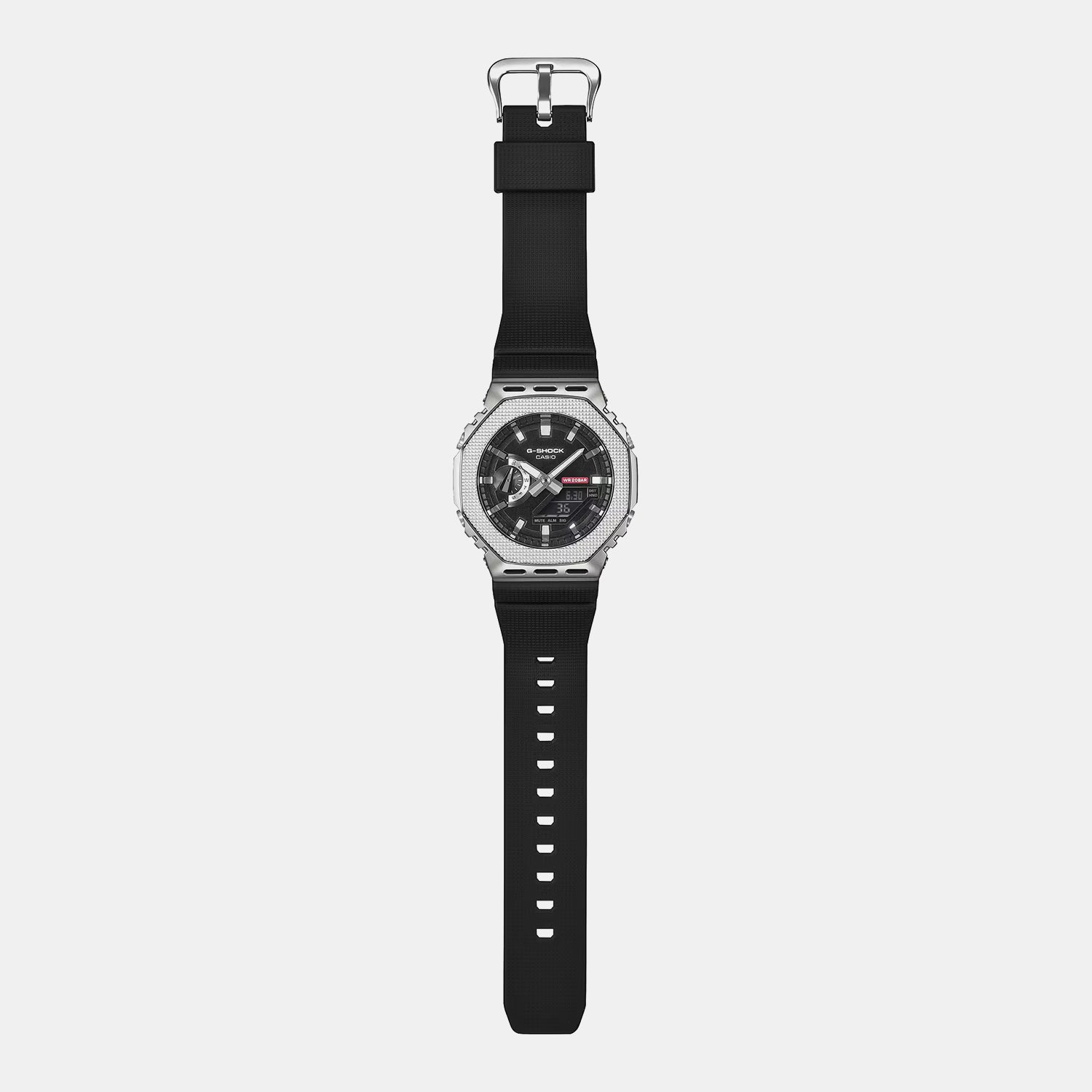 G-shock Men Quartz Black Dial Analog-Digital Rubber Watch G1763