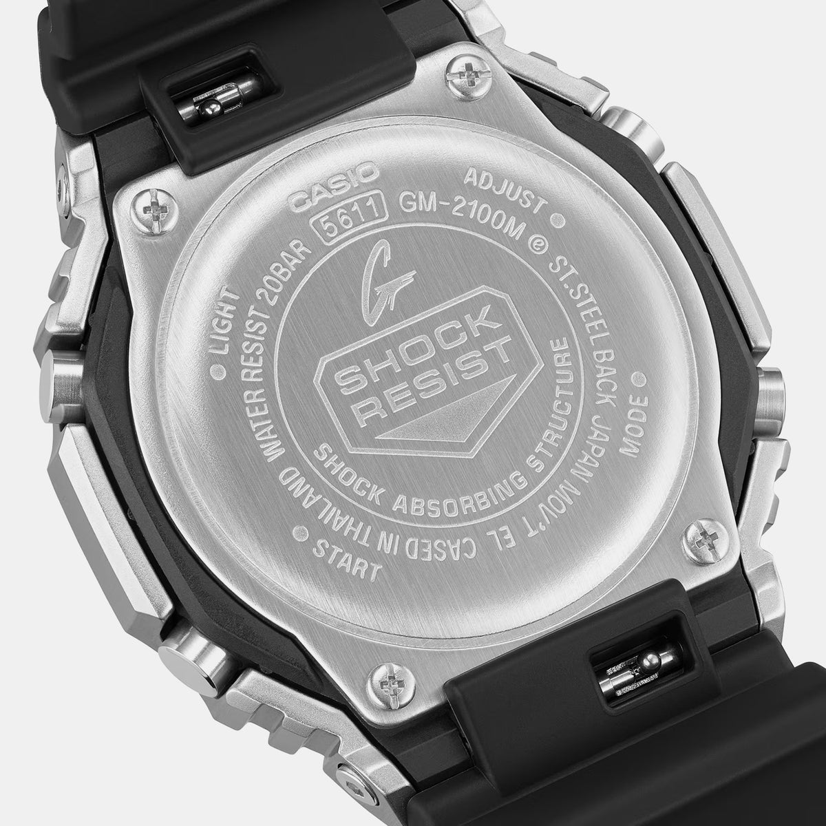 G-Shock Men Quartz Black Dial Analog-Digital Resin Watch G1763