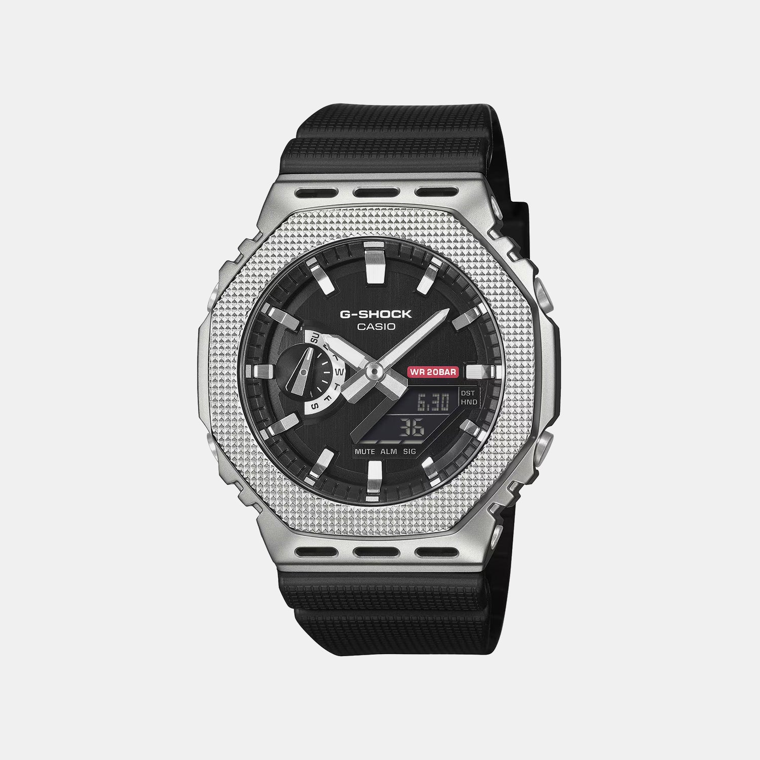 Casio G-Shock Men Black Rubber Watch G1763 – Just In Time