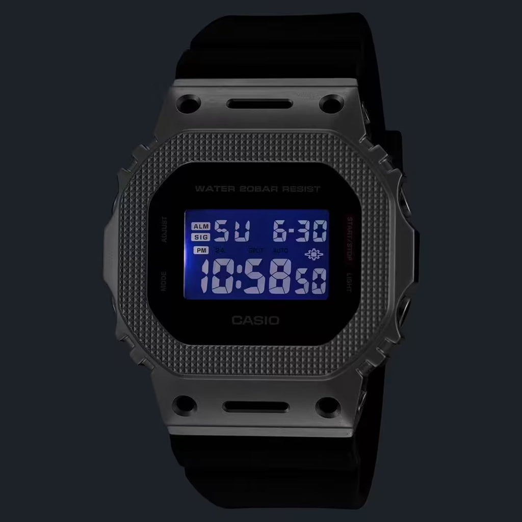 G-Shock Men Quartz Black Dial Digital Resin Watch G1764