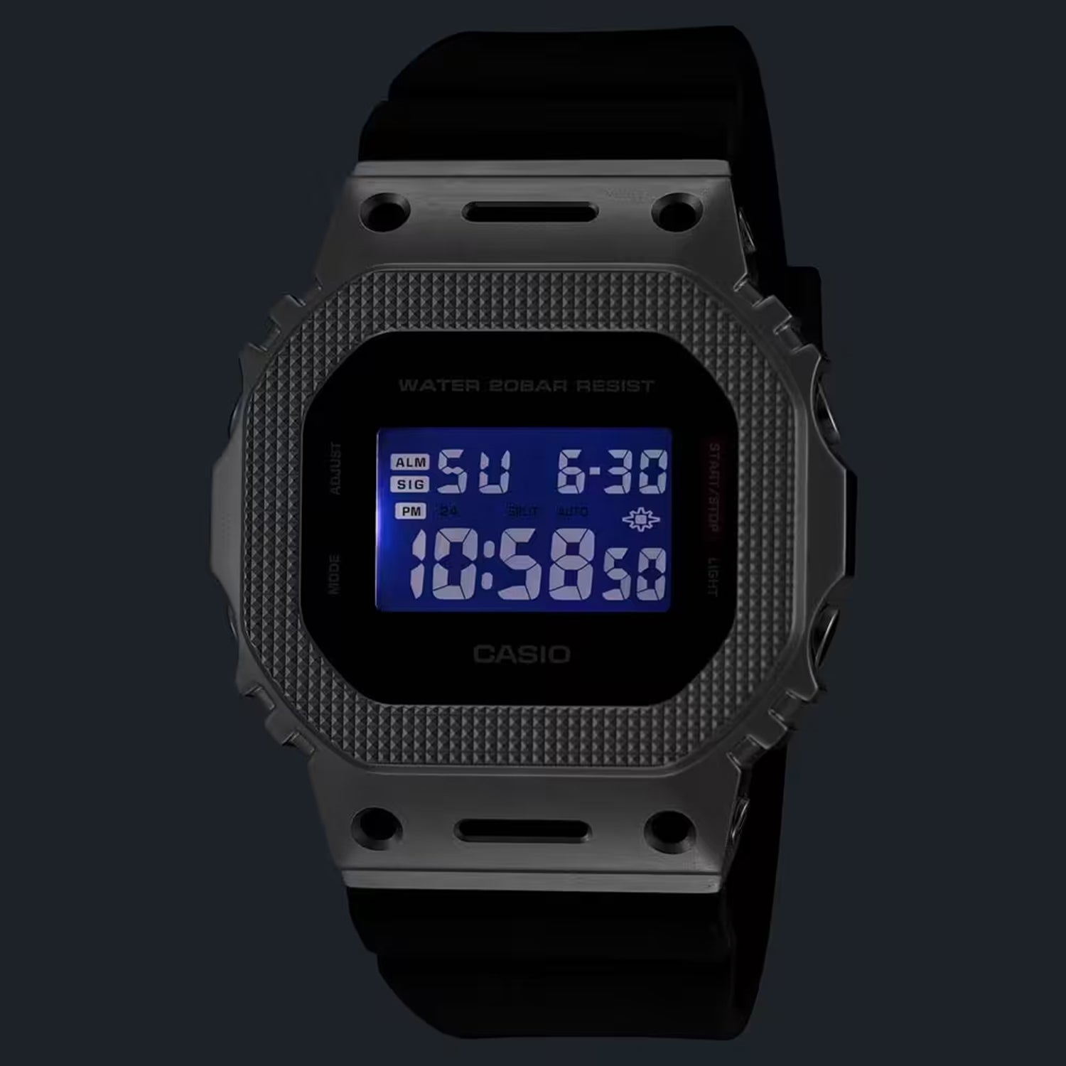 G-shock Men Quartz Black Dial Analog-Digital Resin Watch G1764