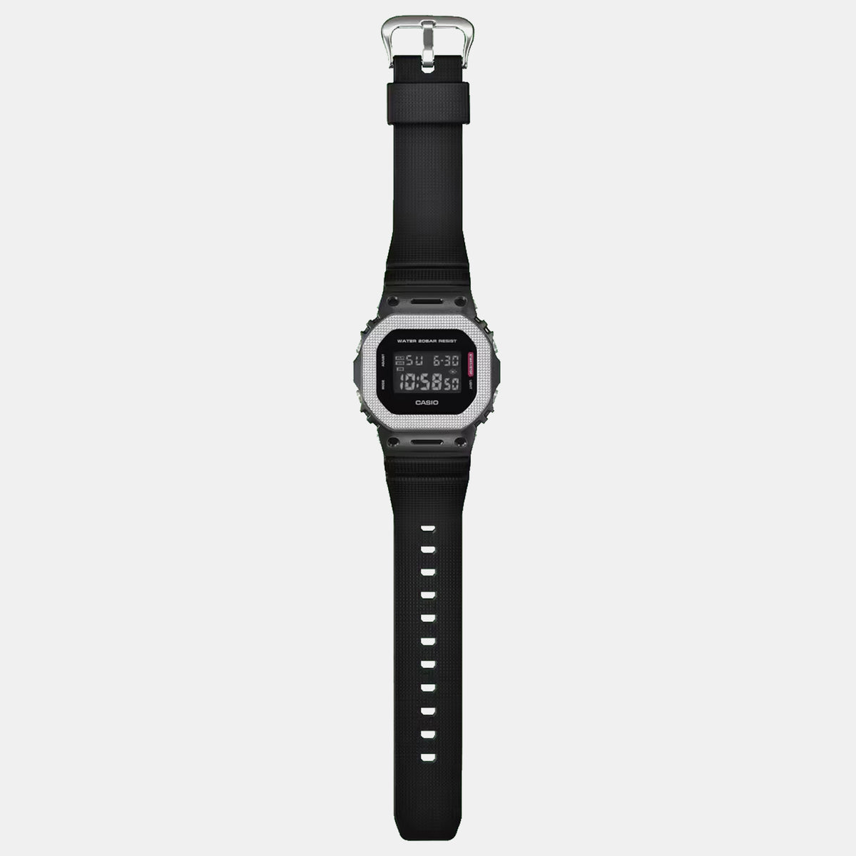 G-Shock Men Quartz Black Dial Digital Resin Watch G1764