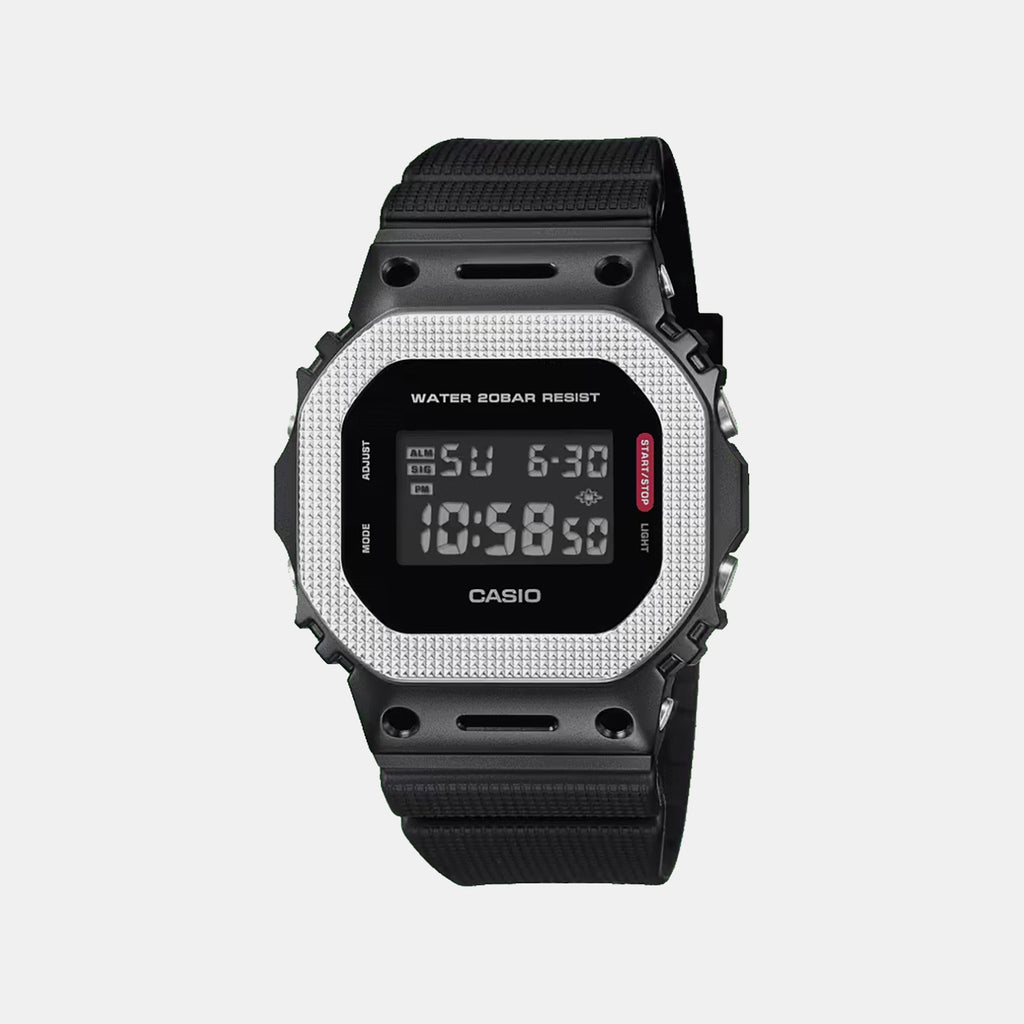 G-Shock Men Quartz Black Dial Digital Resin Watch G1764