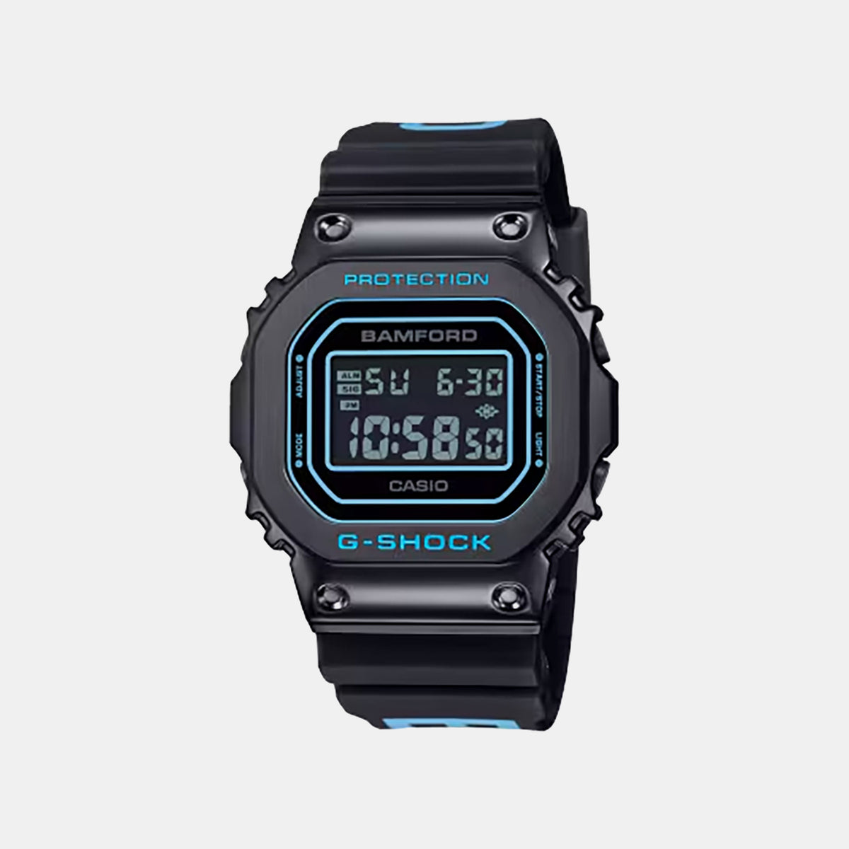 G-Shock Men Quartz Black Dial Digital Resin Watch G1765