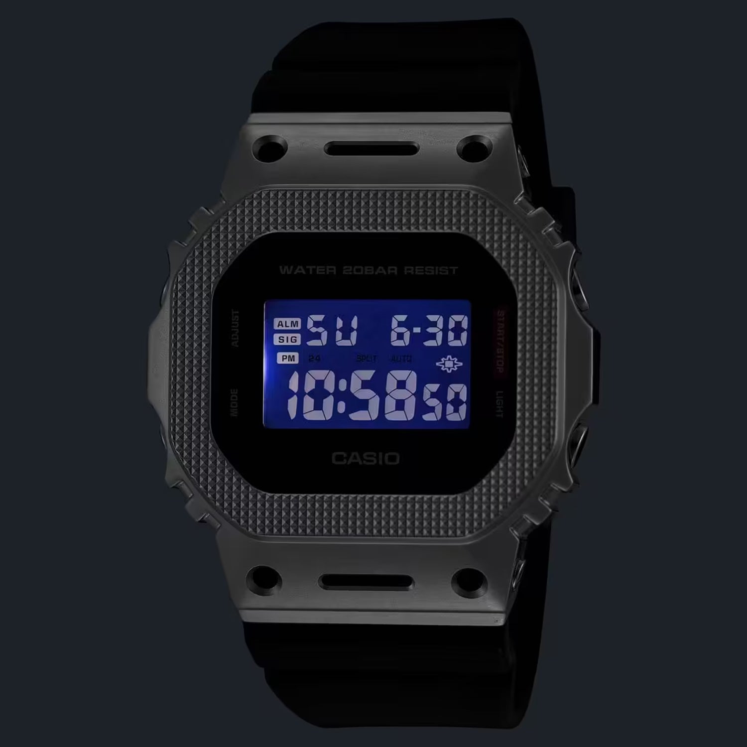 G-shock Men Quartz Black Dial Analog-Digital Resin Watch G1766