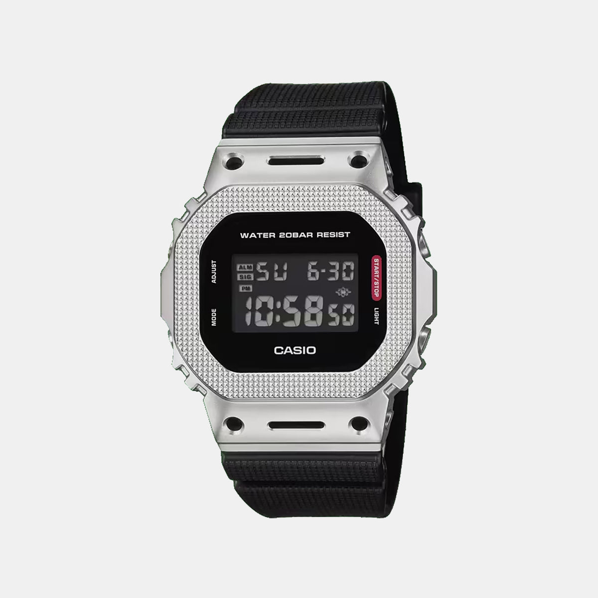 G-Shock Men Quartz Black Dial Digital Resin Watch G1766