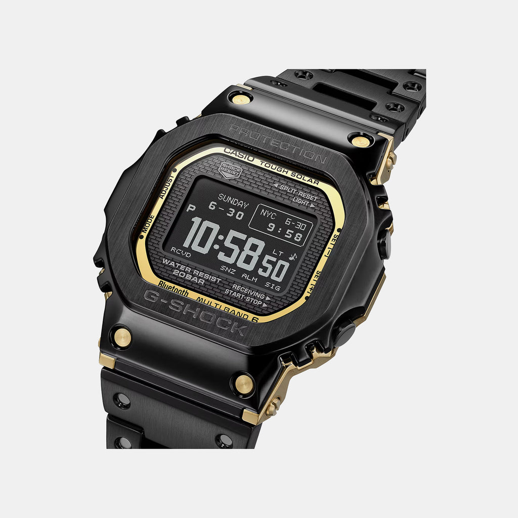 G-Shock Men Quartz Black  Dial Digital Stainless Steel Watch G1767