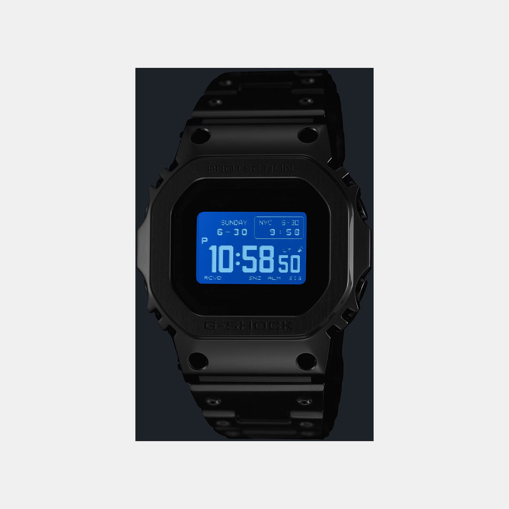 G-Shock Men Quartz Black  Dial Digital Stainless Steel Watch G1767
