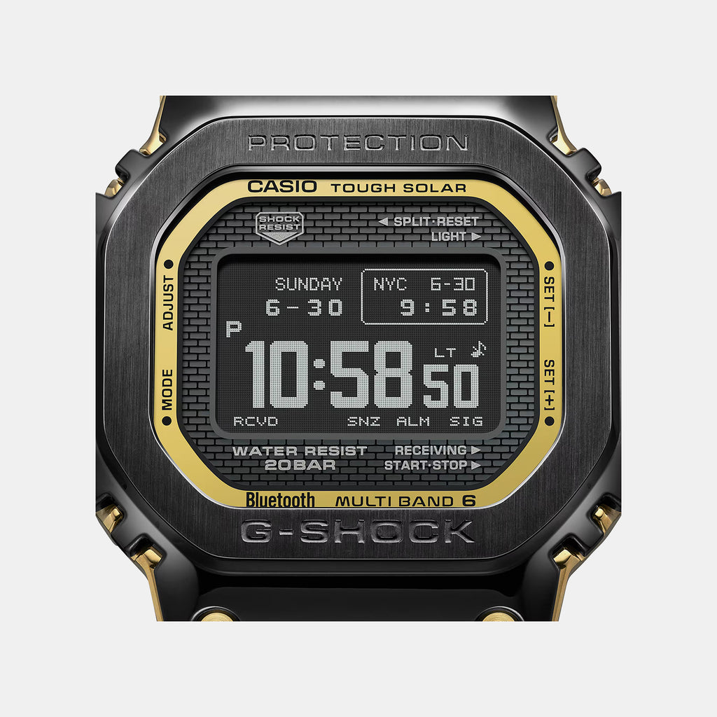 G-Shock Men Quartz Black  Dial Digital Stainless Steel Watch G1767
