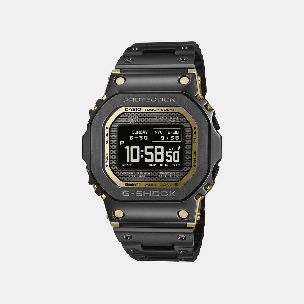 G-Shock Men Quartz Black  Dial Digital Stainless Steel Watch G1767