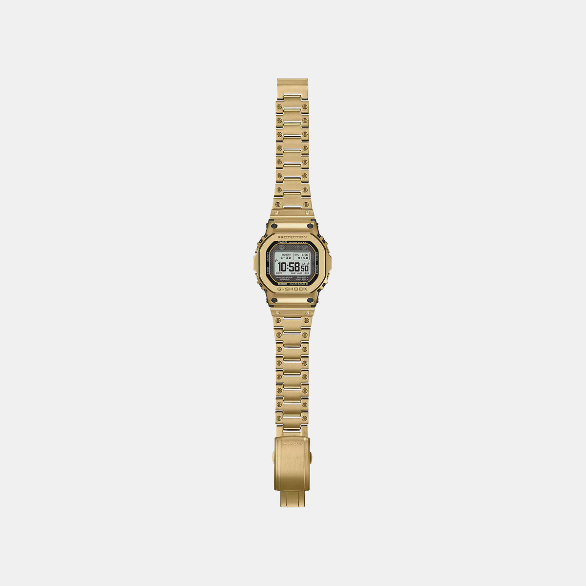 G-Shock Men Quartz Transparent Dial Digital Stainless Steel Watch G1769