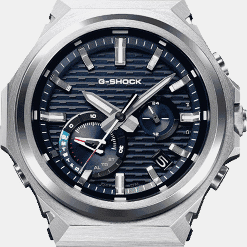 G-Shock Men Solar Blue Dial Chronograph Stainless Steel Watch G1771