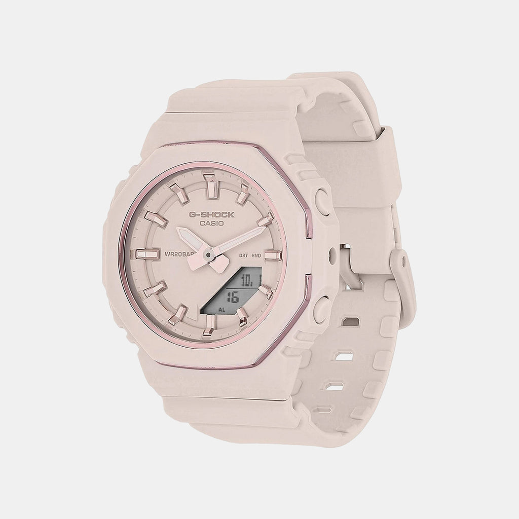 G-Shock Women Quartz Pink Dial Analog-Digital Resin Watch G1775