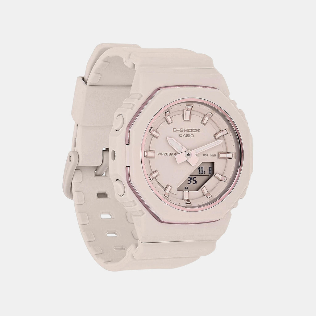 G-Shock Women Quartz Pink Dial Analog-Digital Resin Watch G1775