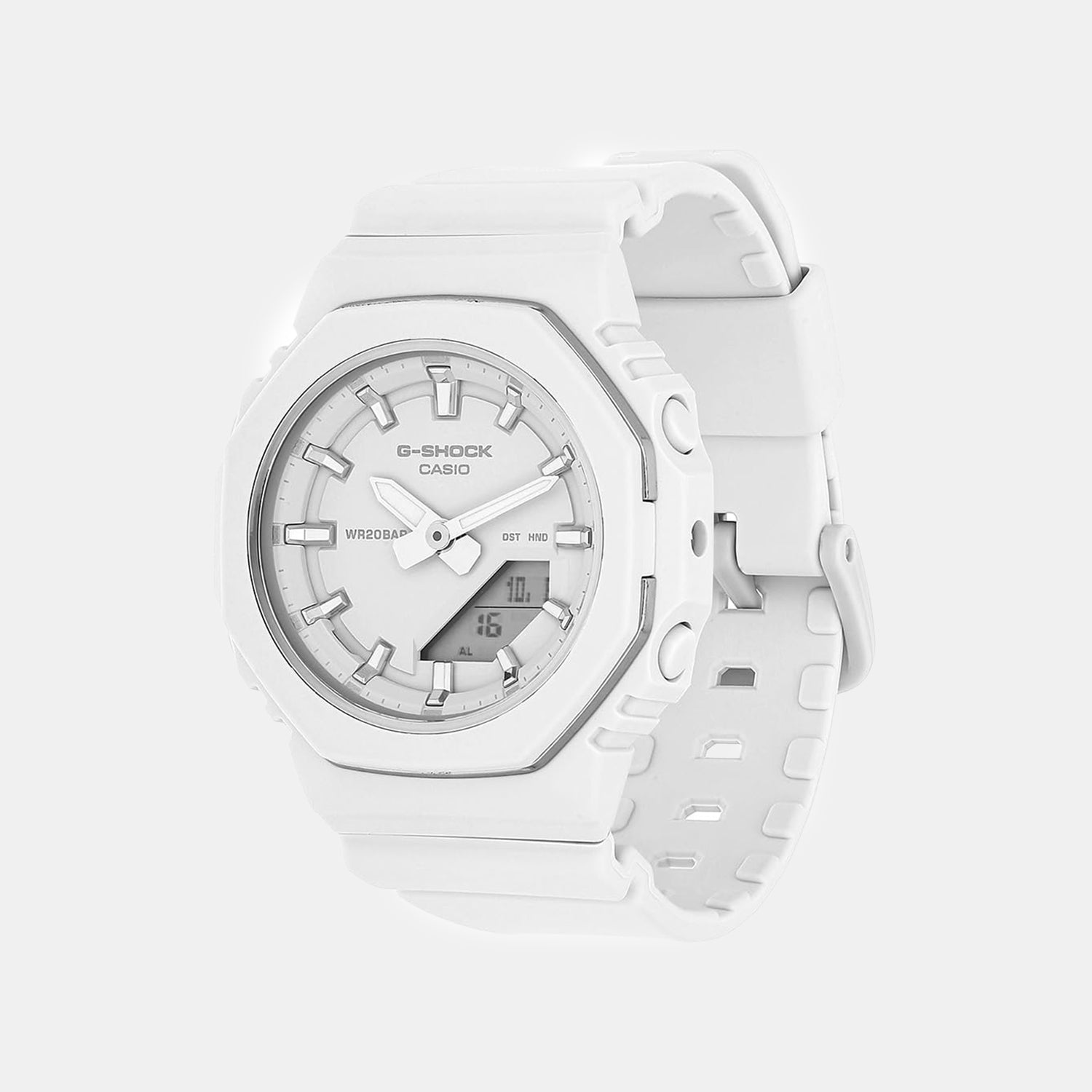 G-Shock Women Quartz White Dial Analog-Digital Resin Watch G1776
